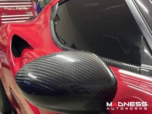 Alfa Romeo 4C Carbon Fiber External Window Door Lower Frame Trim Kit